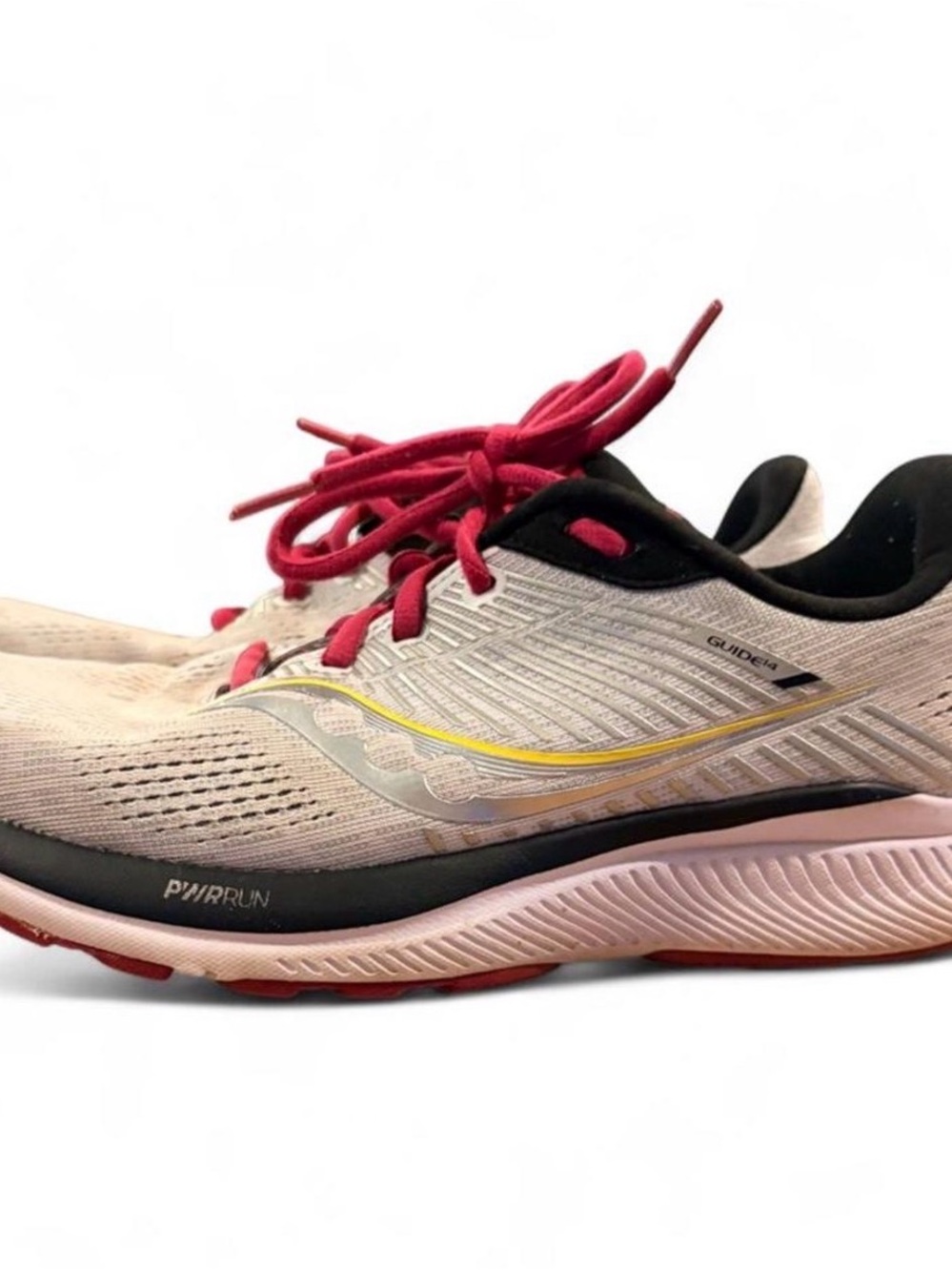 Saucony Guide 14 Alloy Cherry Women’s 10 Running Shoe S10654 EU 42 Walking Hike